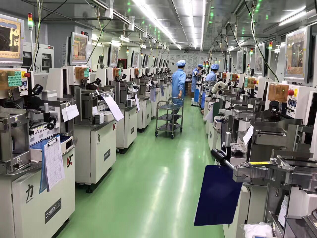 KINGBRIGHT LED packaging workshop and production environment